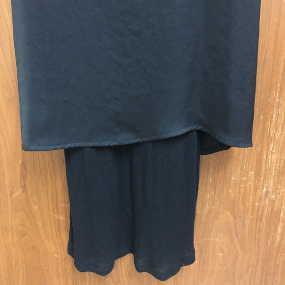 Rag & Bone Black Double Layer Layered Tank Midi Dress - Picture 5 of 10